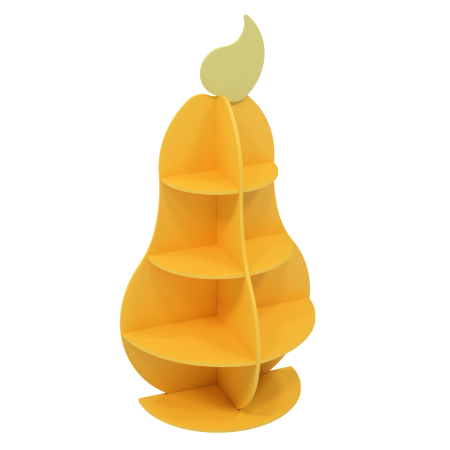 Mobilier tematic - Rafturi in forma de para