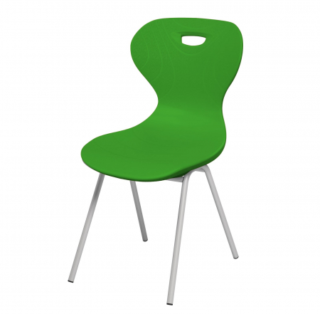 Scaune elevi - Scaun cu un monobloc din plastic