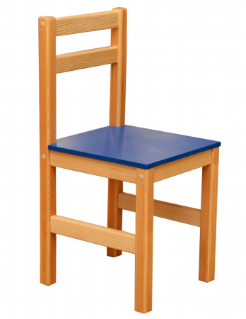 Mese si scaune si tabureti - Scaun pentru copii de copac natural, scaun MDF, grupa de înălțime No3