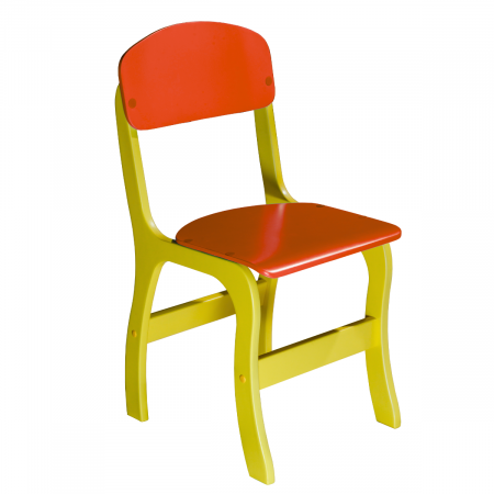 Mese si scaune si tabureti - Scaun pentru copii din Plywood "Fantasy", grup de înălțime No1