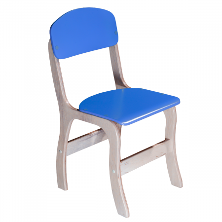 Mese si scaune si tabureti - Scaun pentru copii din Plywood "Fantezie", scaun pictat, grup de înălțime No1