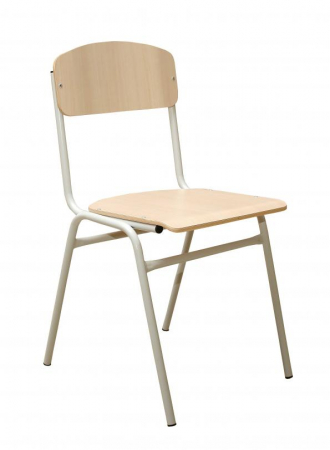 Scaune elevi - Scaun natur din placaj