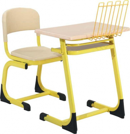 Banci si scaune sali de clasa - Set scaun si banca scolara individuala pentru muzica