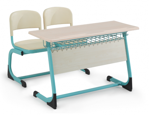 Banci si scaune sali de clasa - Set scaune si banca scolara dubla
