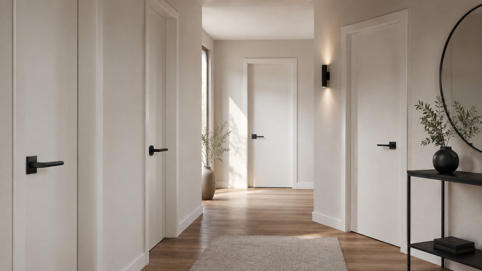 Mânere negre pentru uși interioare: cum alegi modelul potrivit pentru casa ta