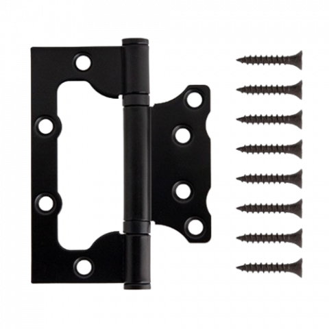 Balamale pentru uși - Balama coplanară 100*75*2.5 neagră