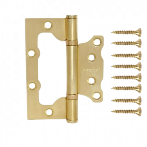 Balamale pentru uși - Balama coplanară 100*75*2.5 aurie