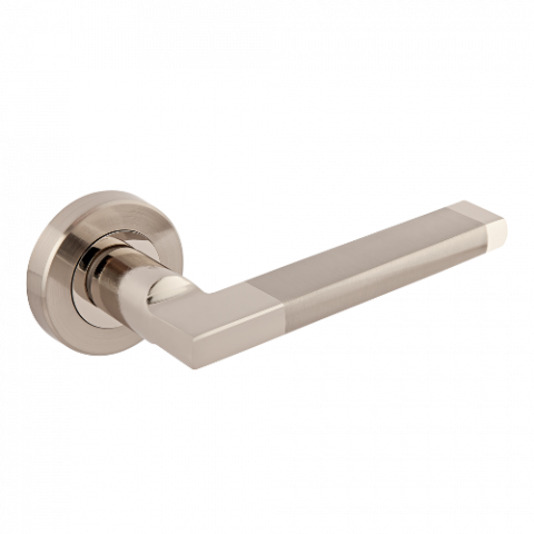 Mânere pentru uși - Mâner ușă interior APECS H-0450-A NICHEL (NIS)