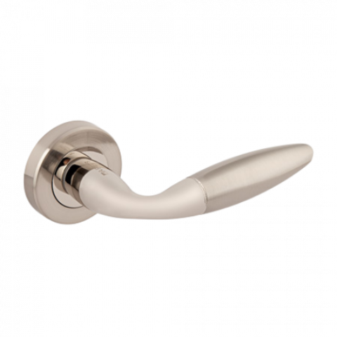 Mânere pentru uși - Maner usa interior APECS H-0489-A NICHEL (NIS)