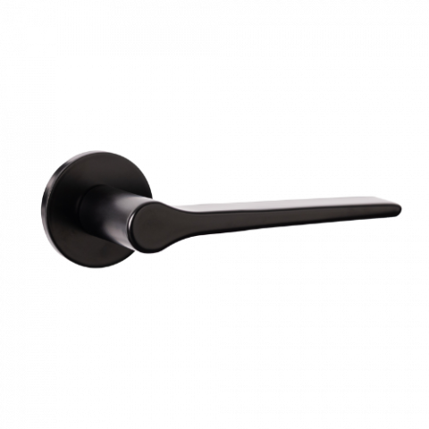 Mânere pentru uși - Mâner ușă interior H-40137-A SLIM NEGRU (BLM)