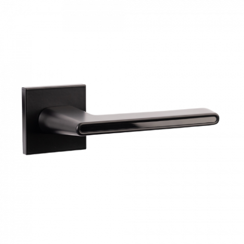 Mânere pentru uși - Mâner ușă interior H-30118-A SLIM NEGRU (BLM)