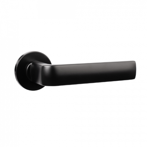 Mânere pentru uși - Mâner ușă interior H-40136-A SLIM NEGRU (BLM)