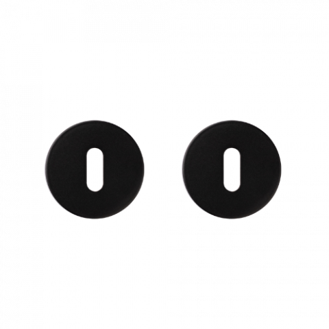 Rozete pentru uși - Rozetă-de-cheie-dp-s-40-slim-negru-blm