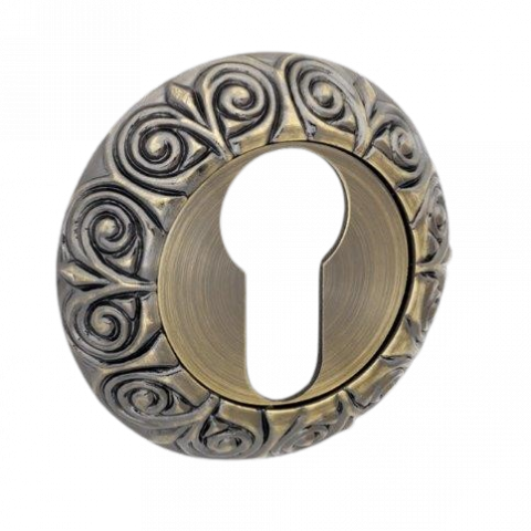 Rozetă de cilindru B0-20 ANTIQUE BRONZE