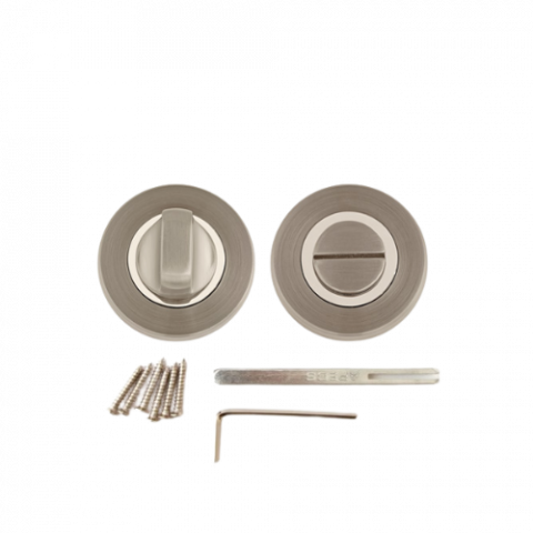 Rozetă de WC APECS-04 NICHEL (NIS)