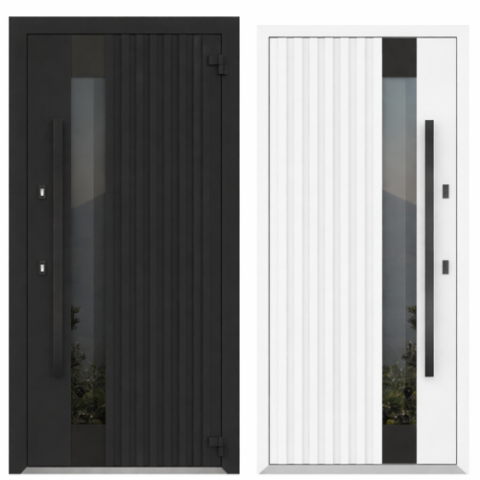 Uși de exterior - Ușă intrare casă model MODERN AG6123