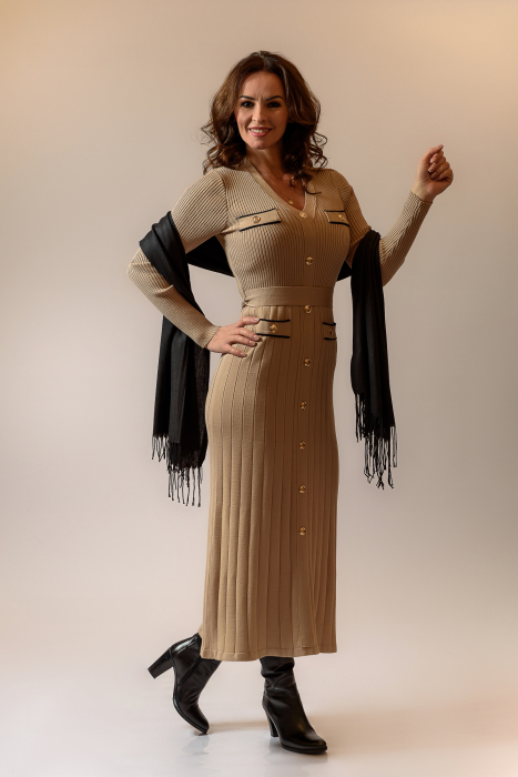 Esarfa casmir neagra [1]