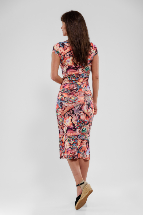 Rochie versatila de vara_print scoici_multicolor [2]