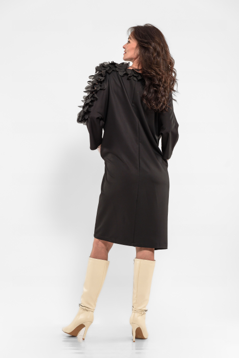 Rochie midi accesorizata marimi mari [3]