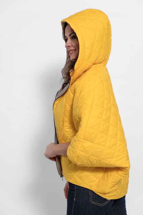 Geaca fas trendy galbena [6]