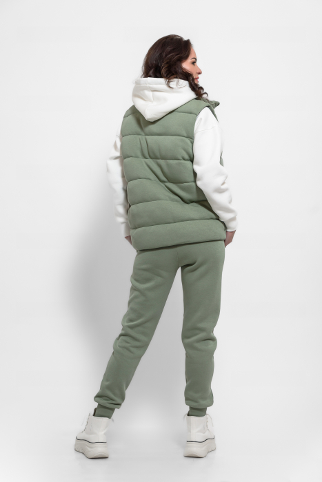 Compleu verde sport din 3 piese [4]