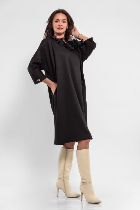 Rochie midi accesorizata marimi mari [2]