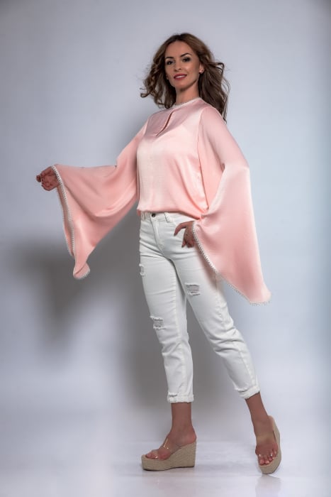 Bluza eleganta cu maneci fluture [2]