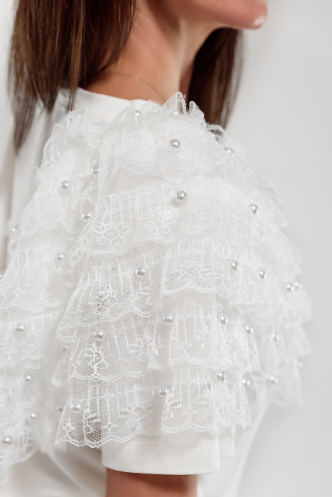 Bluza cu volane dantela umar_ivory [3]
