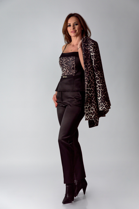 Costum Effect 3 piese imprimeu animal print [3]