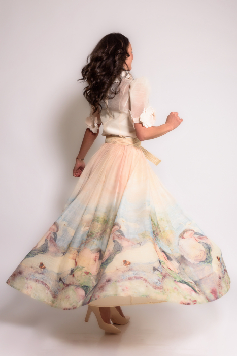 Compleu "fairy tale" bej [3]