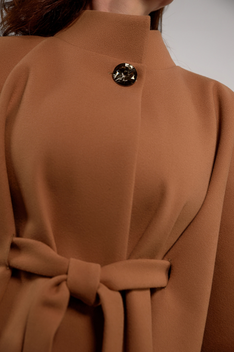 Capă Effect scurtă ciocolată cu lapte [4]