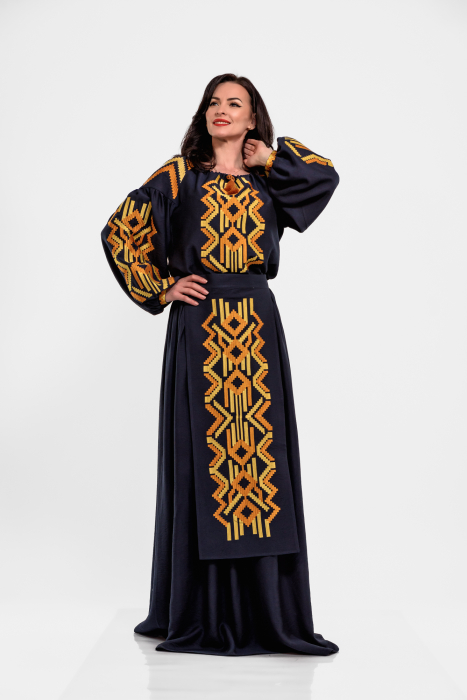 Fota brodata bleumarin [2]