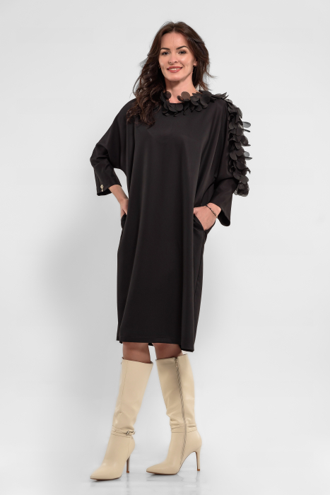 Rochie midi accesorizata marimi mari [1]