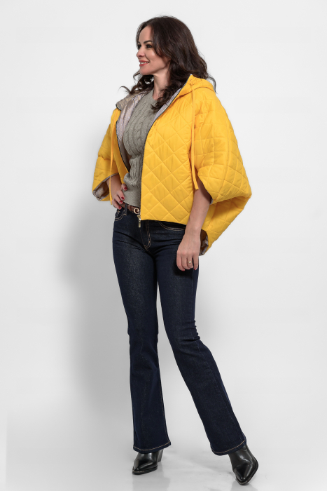 Geaca fas trendy galbena [2]