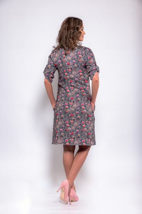 Rochie din IN PREMIUM imprimat [3]