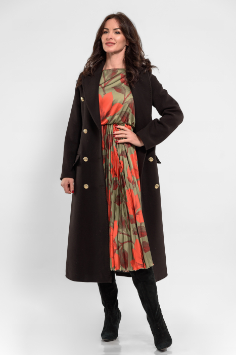 Palton stofa neagra cu casmir [1]