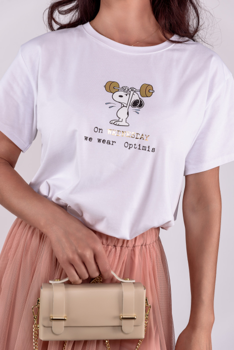 Tricou bumbac zilele saptamanii 'wednesday' [2]