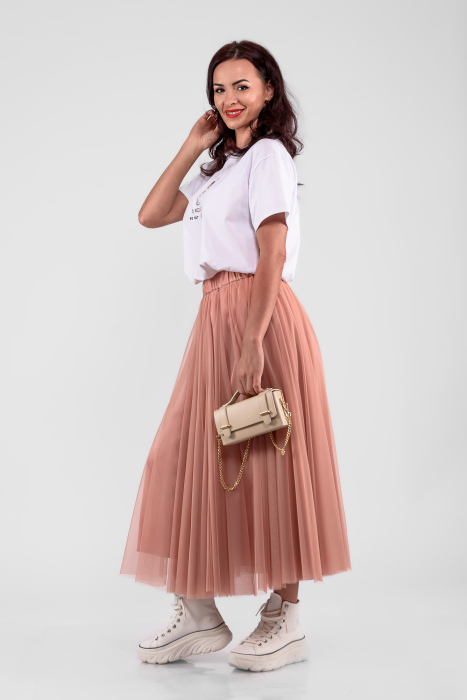 Fusta tulle_roz pudra [2]