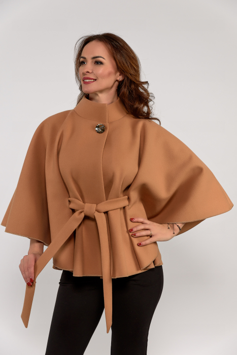 Capă Effect scurtă ciocolată cu lapte [2]