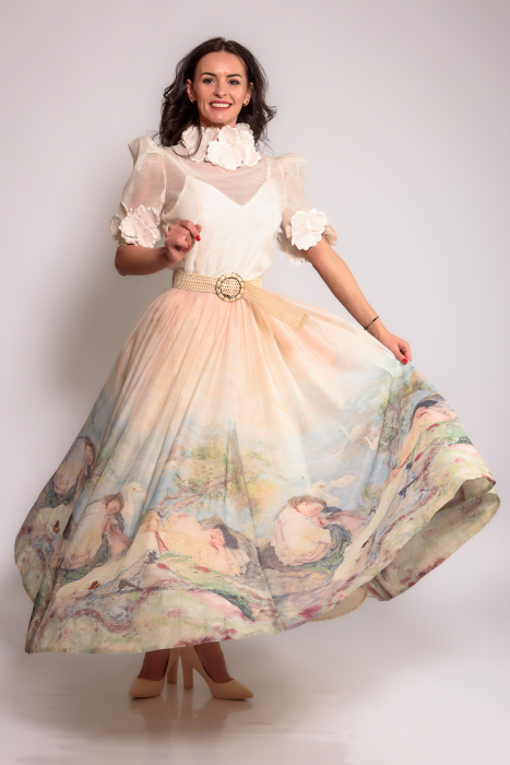 Compleu "fairy tale" bej [7]