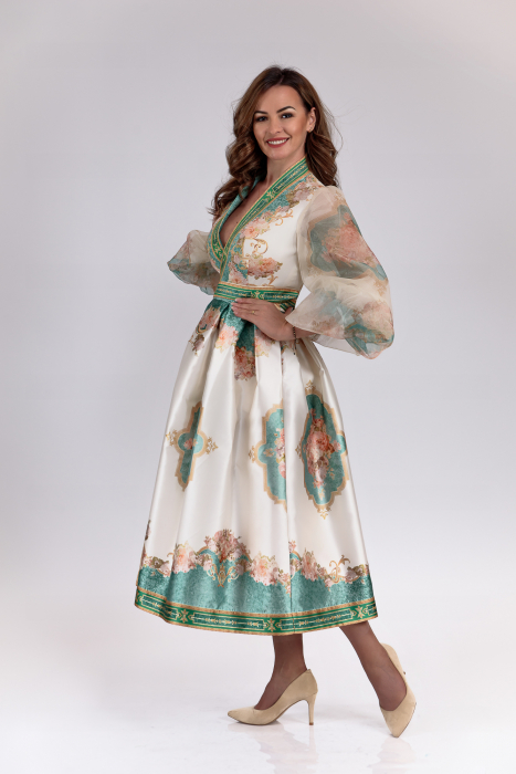 Rochie petrecuta "fairy tale" verde [1]