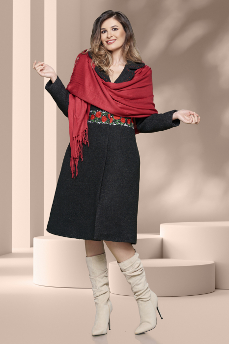 Esarfa casmir caramiziu [3]