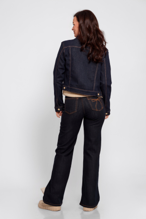 Geaca blugi dark denim [1]
