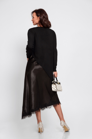 Compleu rochie si pulover asimetric [1]