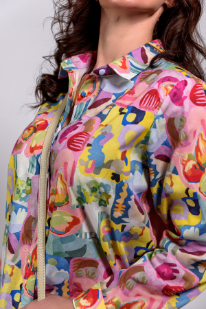 Camasa vesela multicolora ,bumbac 100%,netransparenta [2]