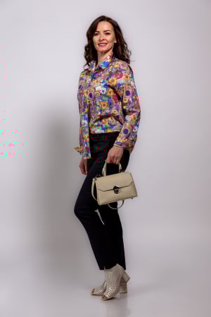 Camasi - Camasa casual vesela multicolora bumbac 100%