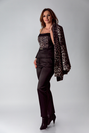 Costum Effect 3 piese imprimeu animal print [2]