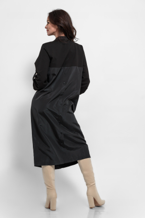 Rochie marime mare bumbac cu tafta [1]