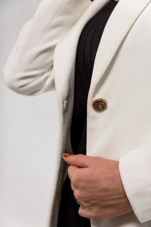 Sacou clasic din catifea fină [4]