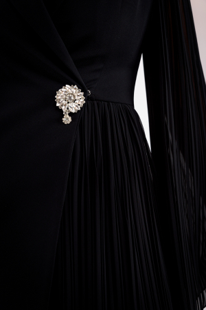 Rochie gen sacou cu maneci fluture [2]